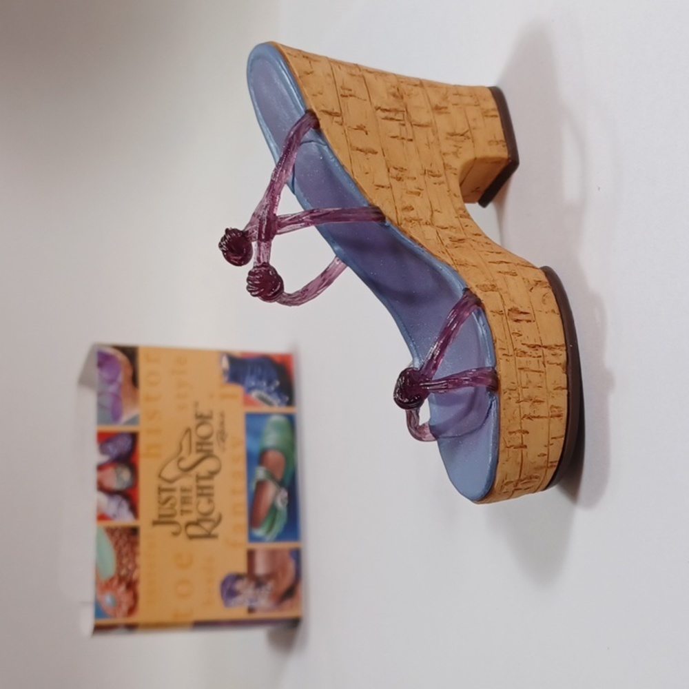 Just the Right Shoe, Cork Wedge